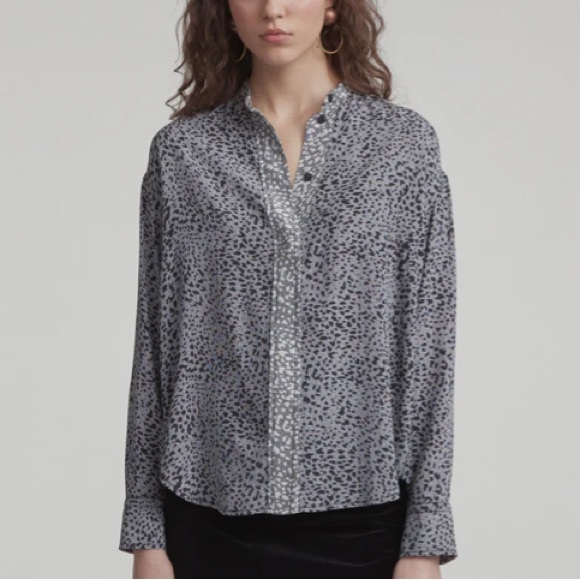 Rag & Bone Christie Blouse Silk - Picture 1 of 8